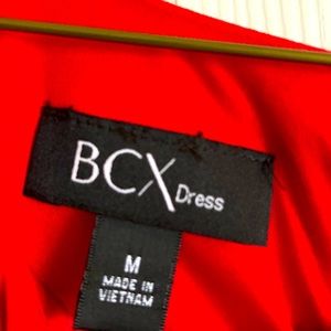BCX evening red dress